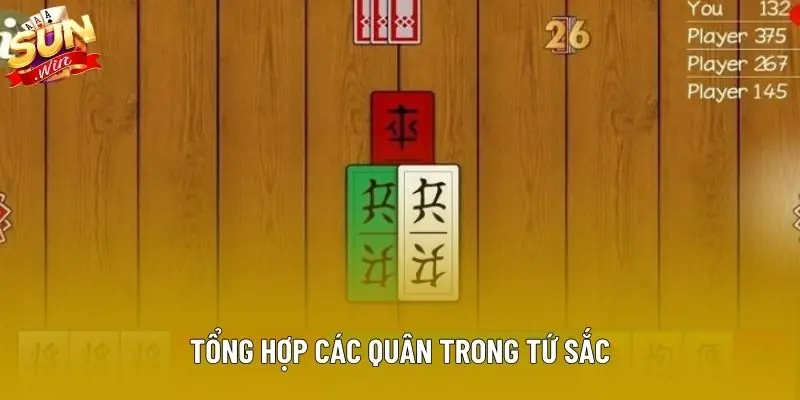 Tổng hợp các quân trong tứ sắc