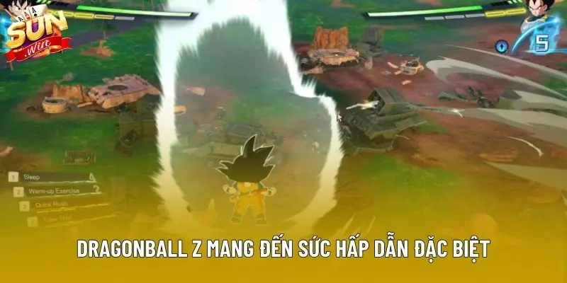 Dragonball z mang đến sức hấp dẫn đặc biệt