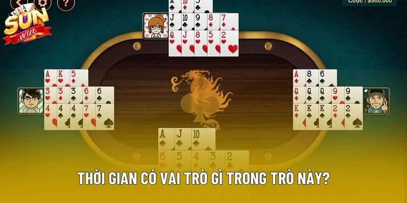 Thời gian có vai trò gì trong trò này?